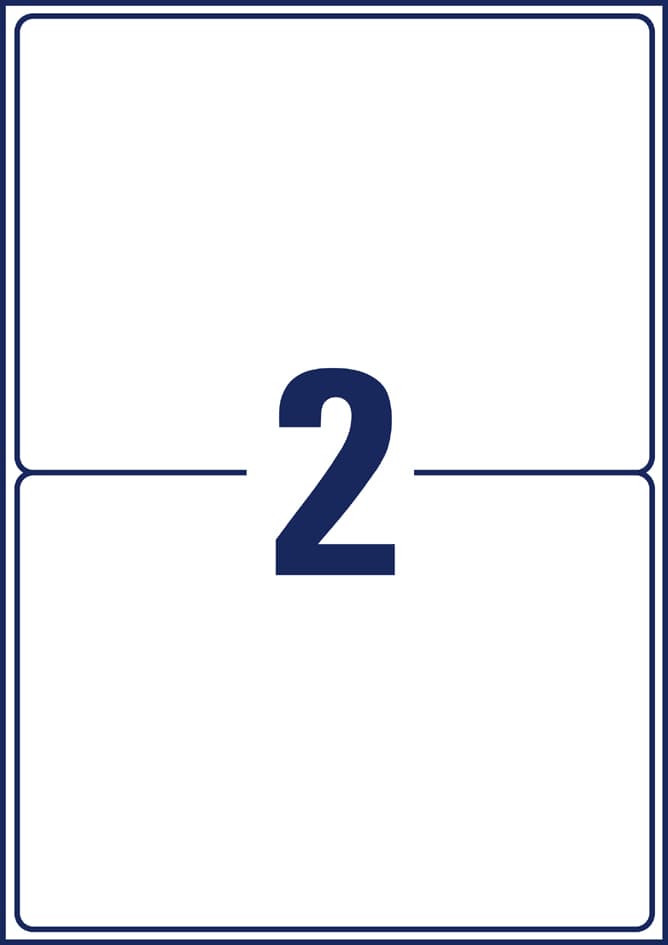 Avery Zweckform Wetterfeste Versand-Etiketten, 199,6x143,5mm
