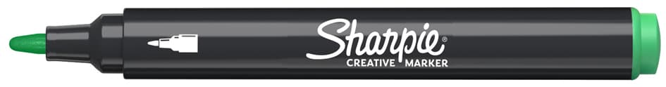 Sharpie Kreativmarker Acrylic, Rundspitze, Emeraldgrün