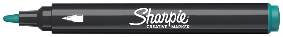 Sharpie Kreativmarker Acrylic, Rundspitze, Grün
