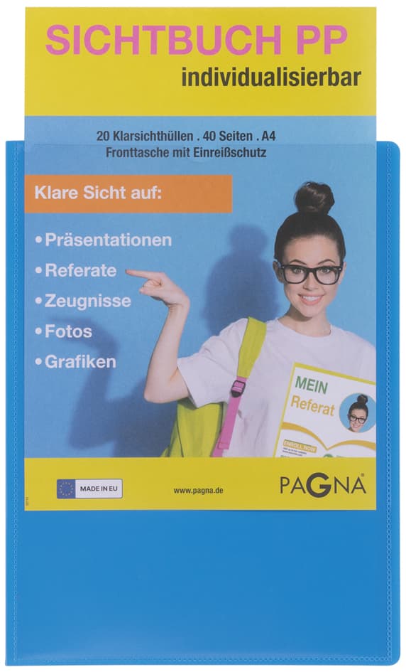 Pagna Präsentations-Sichtbuch , School, , Din A4, Sortiert