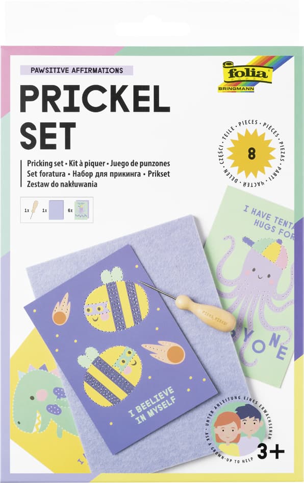 Folia Prickel-Set, 8-Teilig