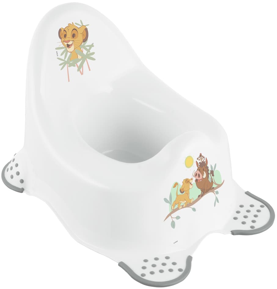 Keeeper Kids Babytopf , Adam Lion King, , Weiß Mit Aufdruck