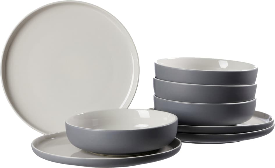 Ritzenhoff & Breker Tafelservice Jasper, Grau, 8-Teilig