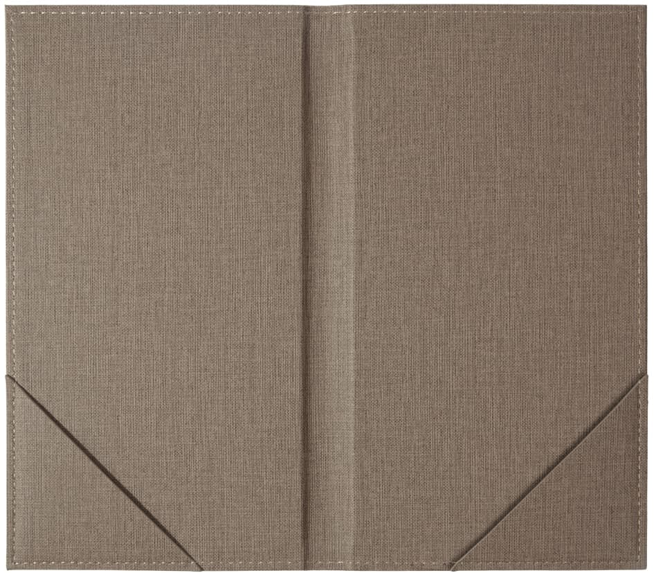 Sigel Rechnungsmappe, Aus Polyurethan, Beige