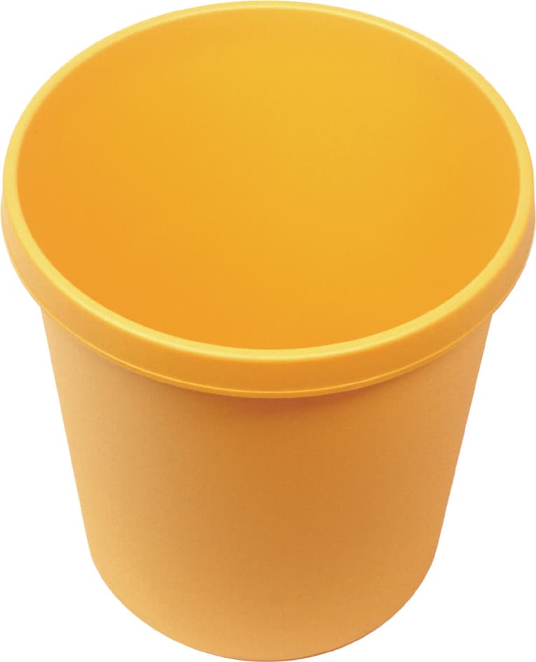 Restposten:Helit Papierkorb , The German, , 45 Liter, Pe, Gelb
