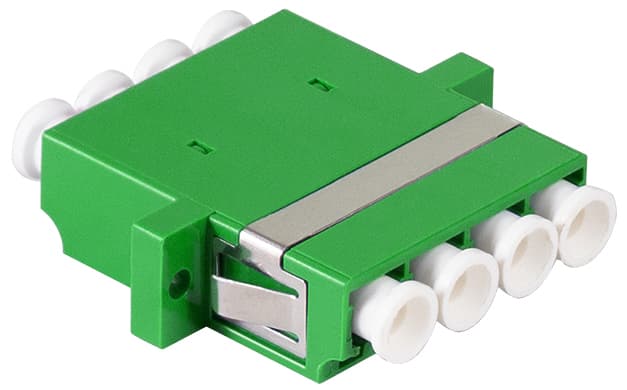 Logilink Lwl Kupplung-Set, Lc-Duplex Quad, Grün, 12er Set