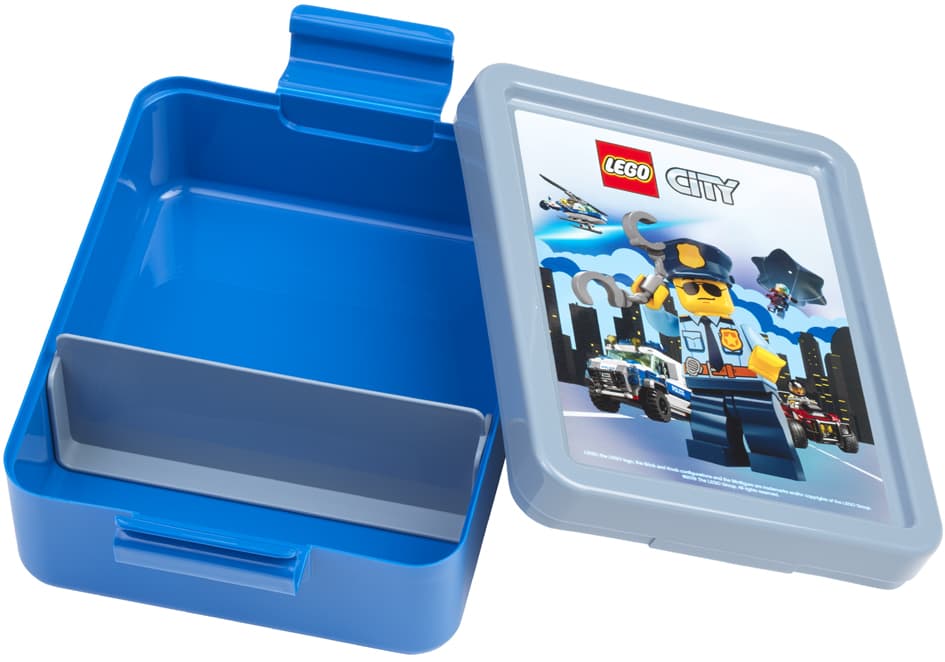 Lego Brotdose Lunch Box City, Blau