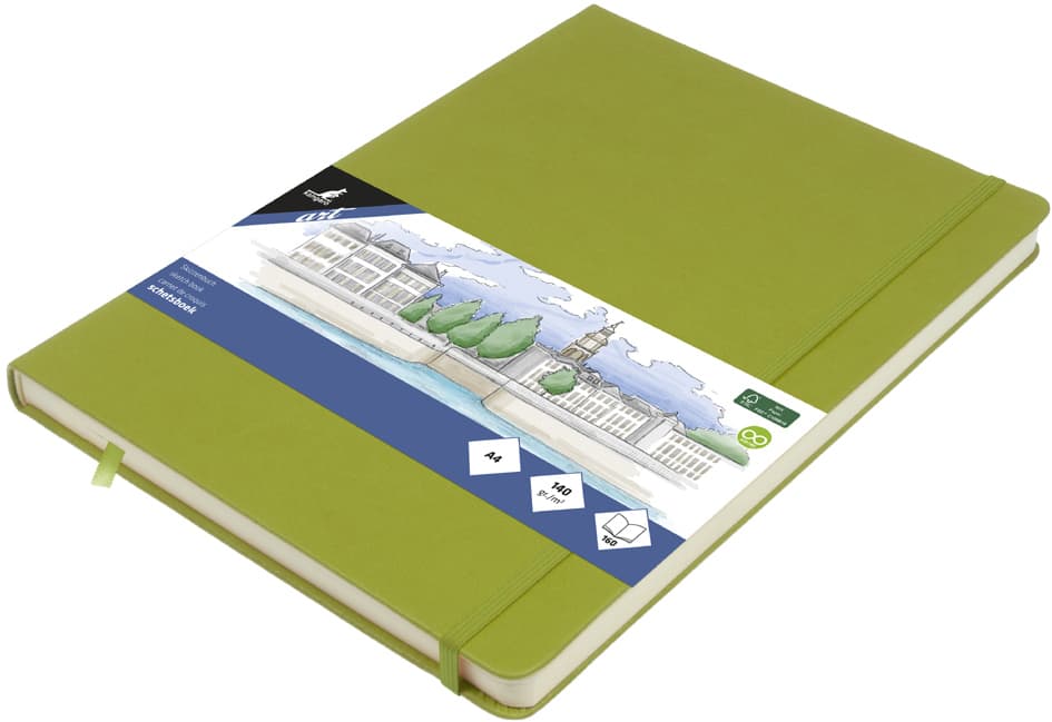 Kangaro Skizzenbuch, 80 Blatt, Din A4, Lime Green