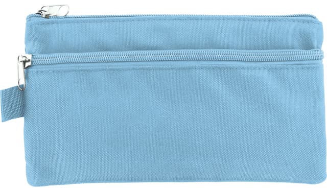 Kangaro Schlamper-Etui, Eckig, Pastellblau