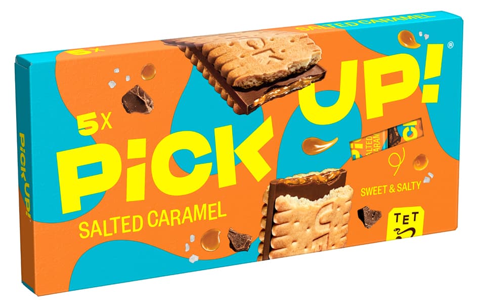 Pick Up! Keksriegel , Salted Caramel, , Multipack