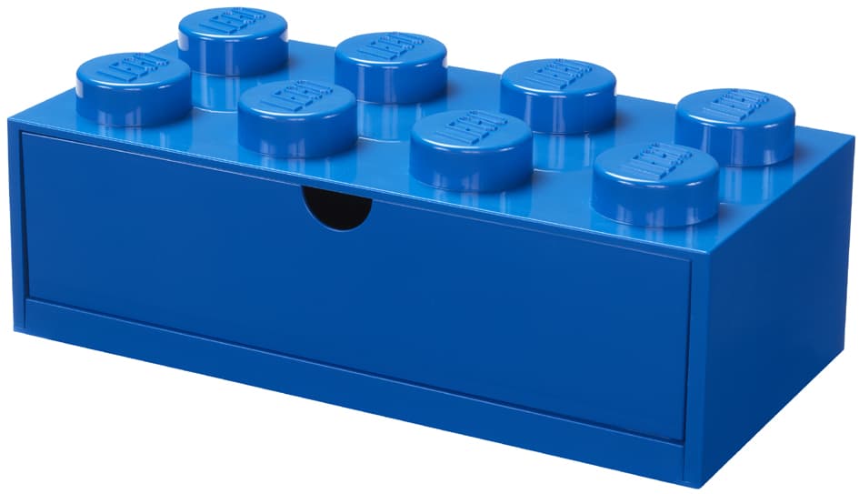 Lego Schubladenbox Desk Drawer 8, 1 Schub, Blau