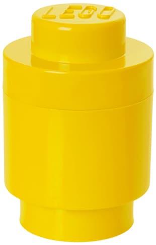 Lego Aufbewahrungsstein Storage Brick 1 Round, 950 Ml, Gelb