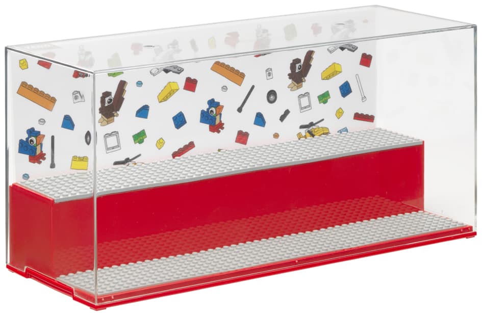 Lego Spiel- & Schaukasten Play & Display Case Iconic, Rot