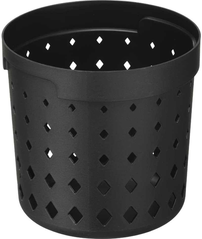 Nhg Aufbewahrungskorb Seoul Round Organizer M, Pp, Schwarz