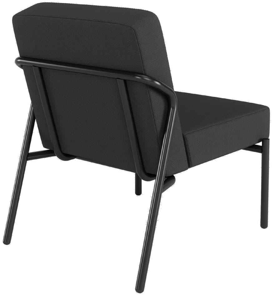 Paperflow Outdoor-Besuchersessel Medso Klassik S, Anthrazit