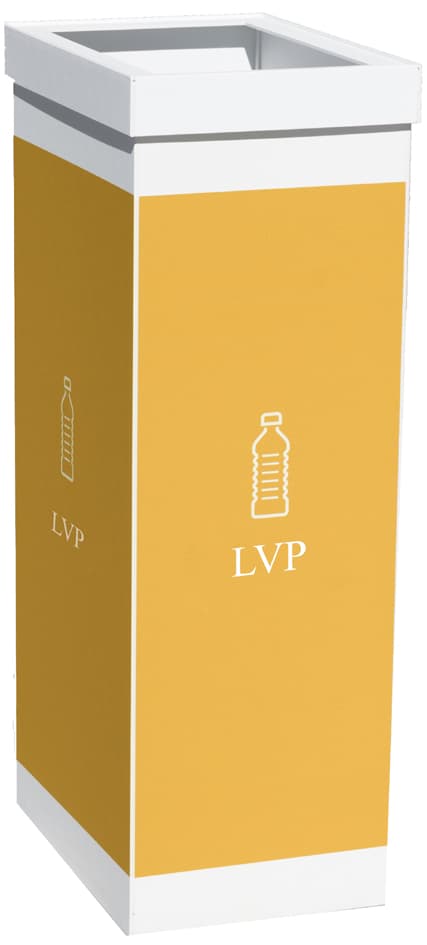 Paperflow Wertstoffsammelbox Für Batterien, Weiß, 60 Liter