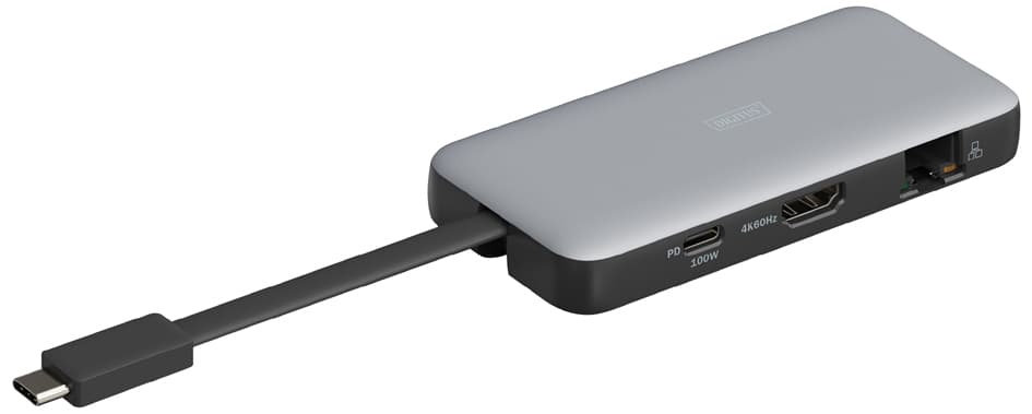 Digitus Travel Docking Station, Usb-C, 7-Port