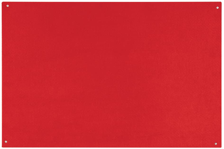 Bi-Office Filztafel, Rahmenlos, 1.200 X 900 Mm, Rot