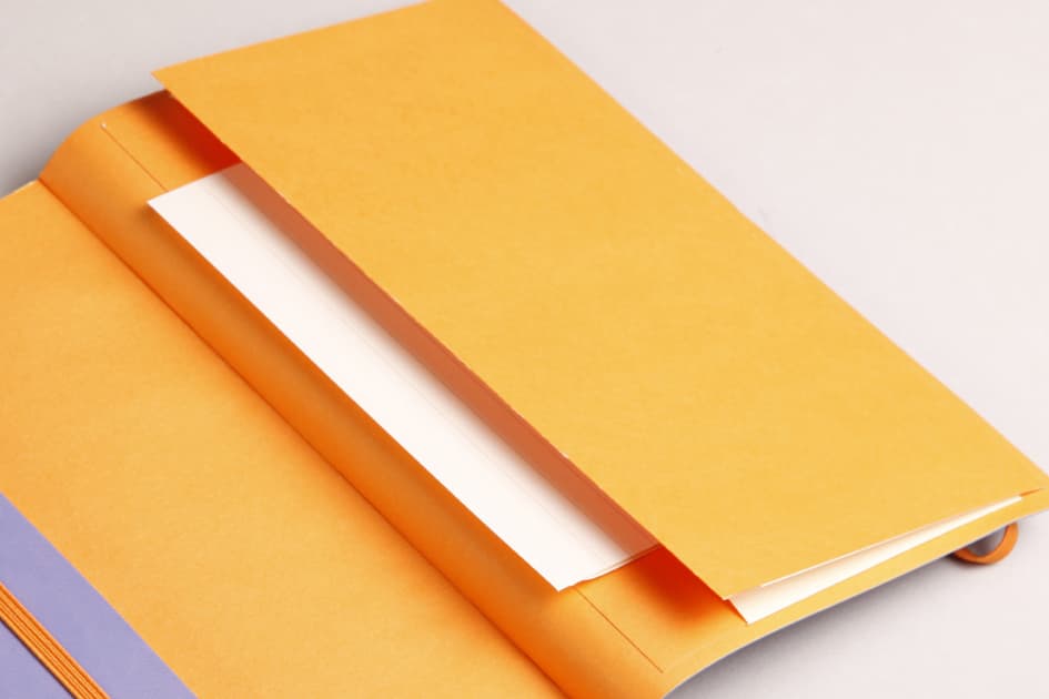 Rhodia Notizbuch Rhodiarama, Din A5, Kariert, Orange