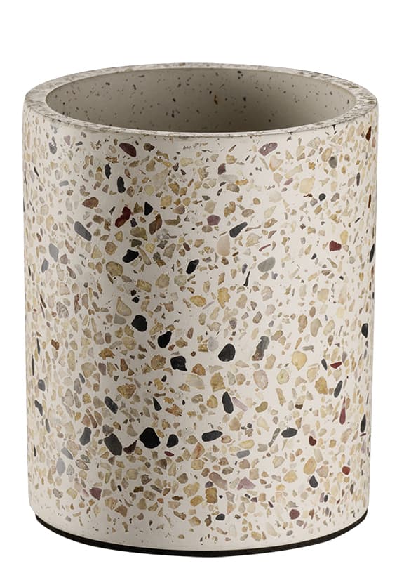Aps Besteckbehälter Terrazzo, Beton, Beige