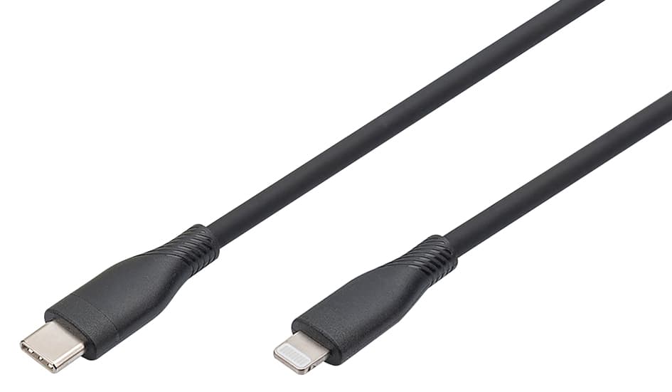 Digitus Silikon-Anschlusskabel, Usb-C - Lightning, 1,0 M
