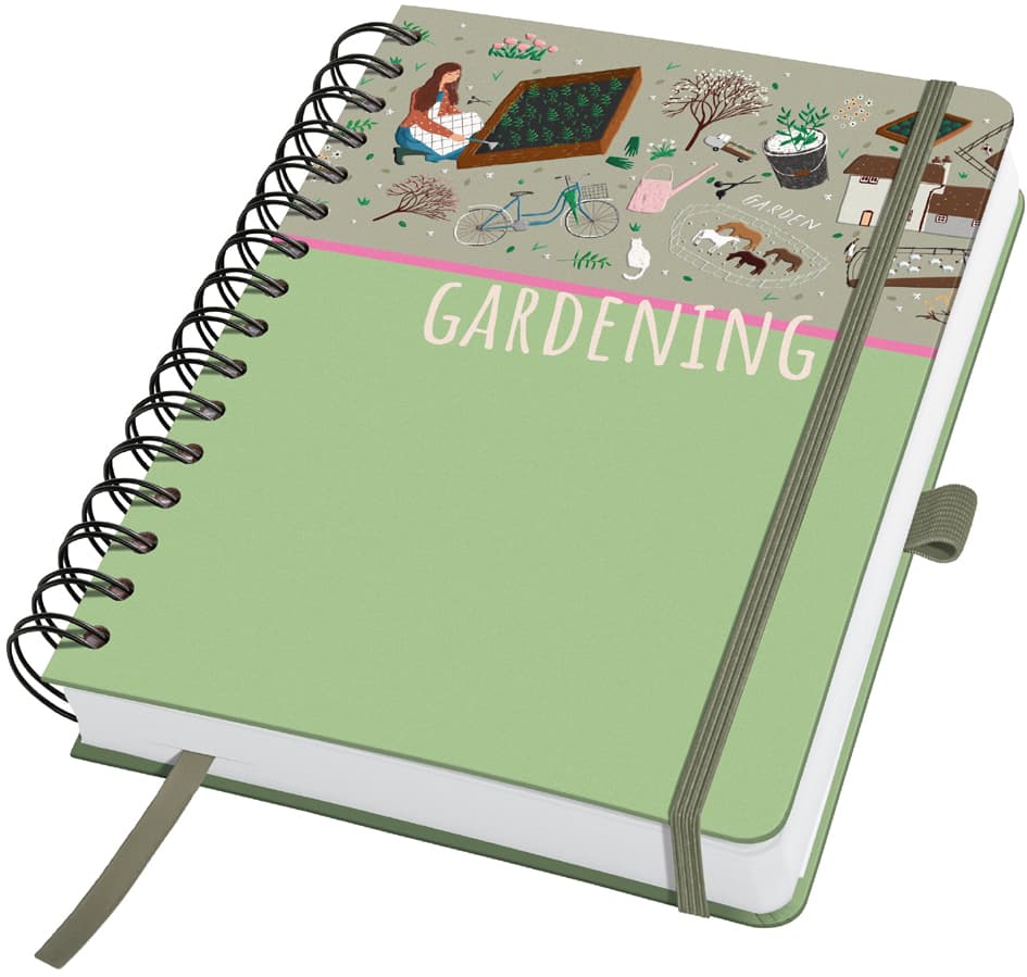 Sigel Spiralbuch Jolie Inspire , Garden Love, , Din A5