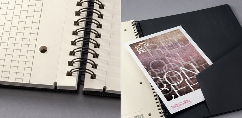 Sigel Collegeblock Conceptum, Din A5, Liniert, Dunkelblau
