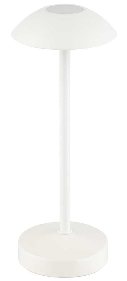Aps Akku Led-Tischleuchte Alva, Weiß