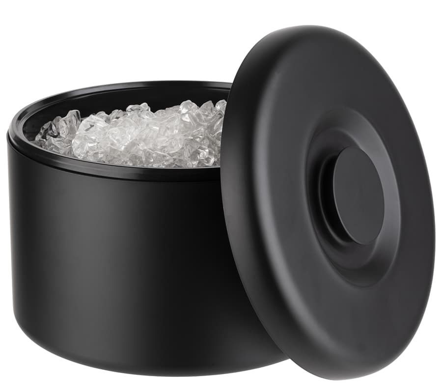 Aps Eisbox Arctic, Aus Ps/Aluminium, 6 Liter, Schwarz