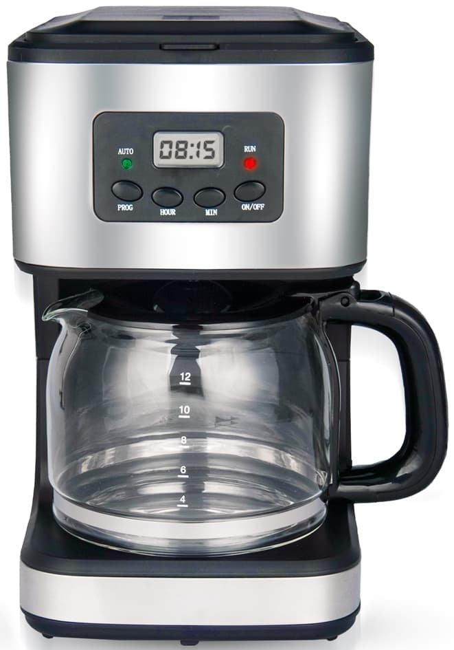 Little Balance Kaffeemaschine Café Control, Silber / Schwarz