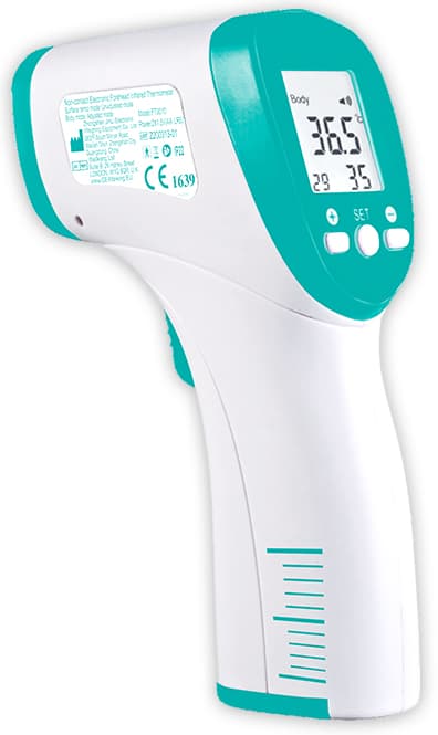 Little Balance Infrarot-Thermometer Lb Scan Ir, Weiß/Türkis