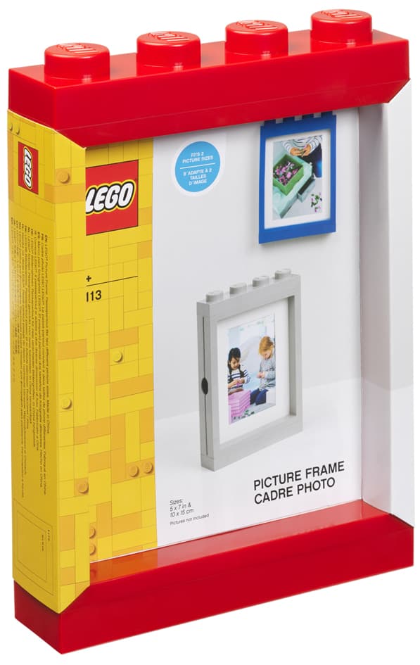 Lego Bilderrahmen Picture Frame, (B)191 X (H)268 Mm, Rot