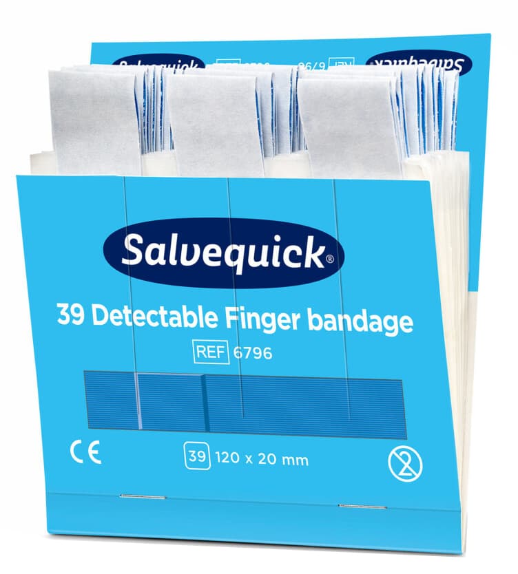 Cederroth Salvequick Fingerverband, Detectable