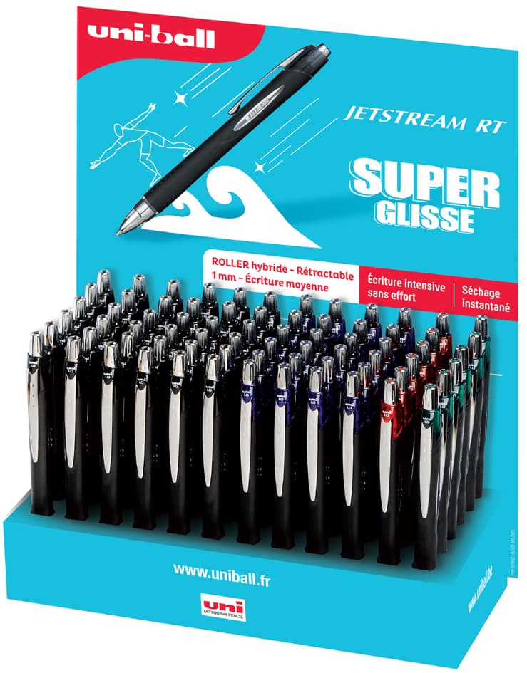 Uni-Ball Gel-Tintenroller Jetstream Sxn210, 72er Display