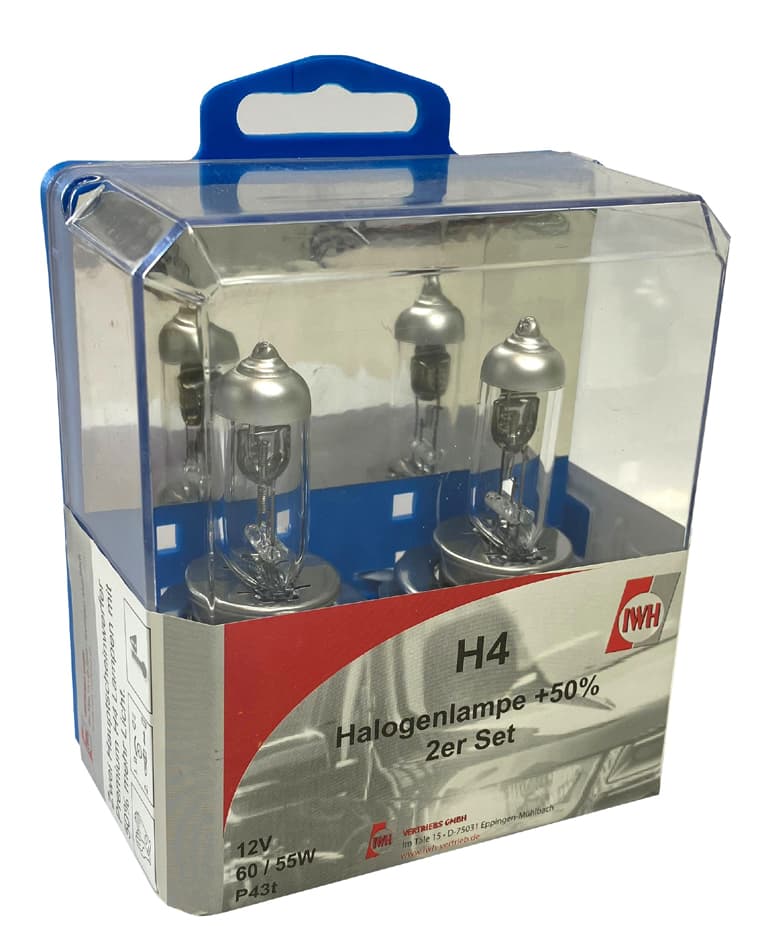 Iwh Lampenersatzkasten Twinbox H4, 2-Teilig