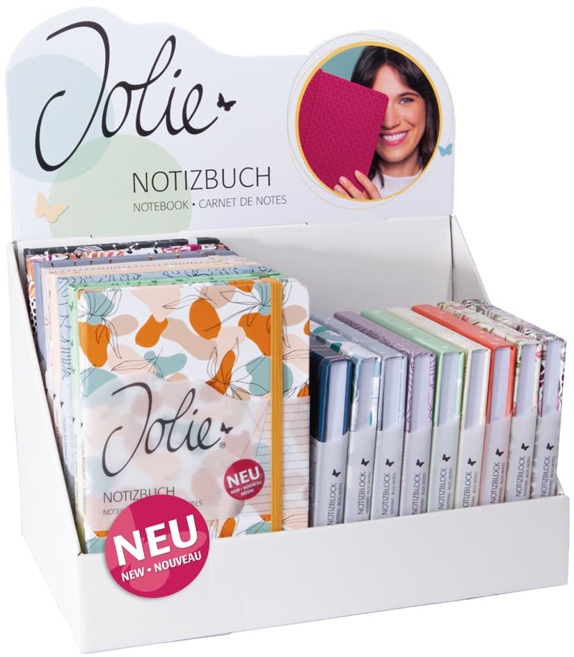 Sigel Notizbuch & -Block Jolie Beauty, Display