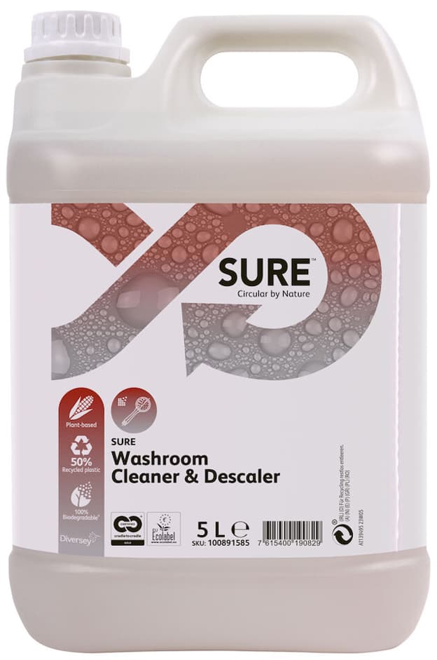 Sure Sanitärreiniger , Washroom Cleaner & Descaler, , 5 Liter
