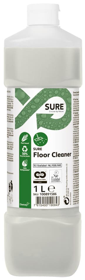 Sure Bodenreiniger , Floor Cleaner, , 1 Liter Flasche