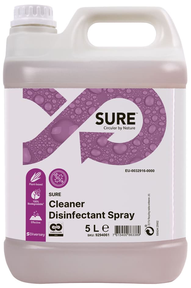 Sure Desinfektionsreiniger , Cleaner Disinfectant, , 750 Ml
