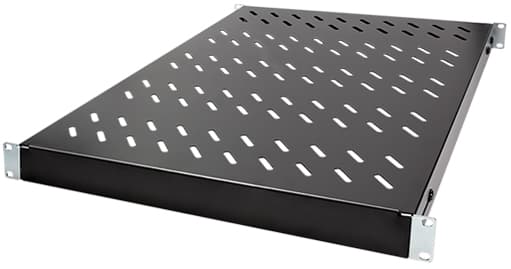 Logilink 19,  Fachboden, 1 He, Verstellbar, (T)350 Mm,Schwarz