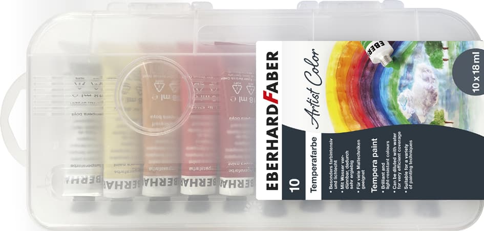 Eberhard Faber Temperafarbe Artist Color, 10er Etui