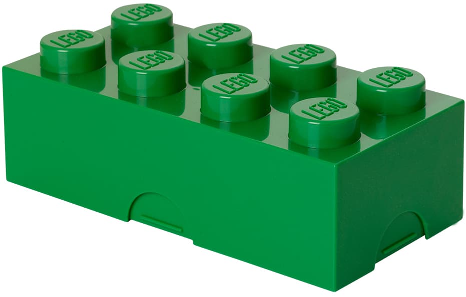 Lego Brotdose Classic Box, Grün