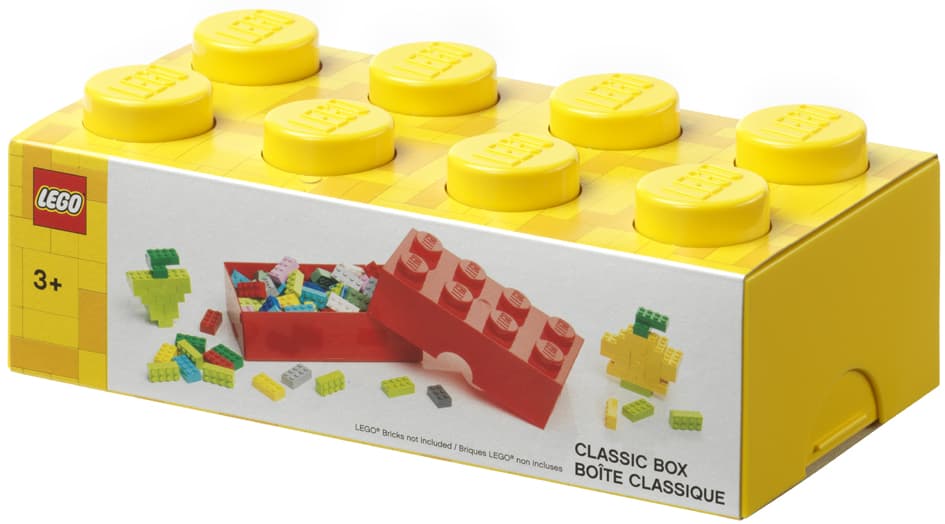 Lego Brotdose Classic Box, Gelb