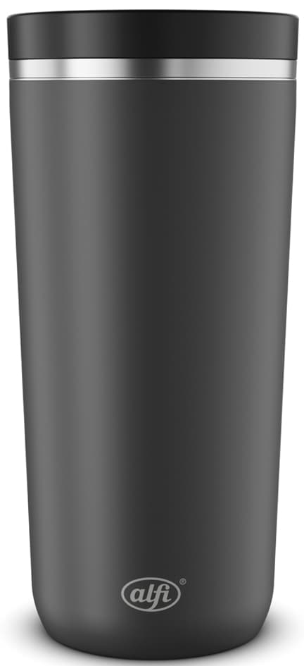 Alfi Isolierbecher Iso Coffee Mug Pro, 0,38 L, Velvet Black