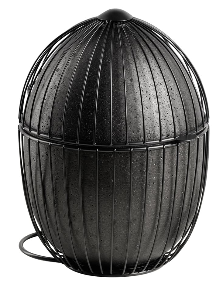 Aps Eierkorb Ovo, Für Ca. 35 Eier, Schwarz