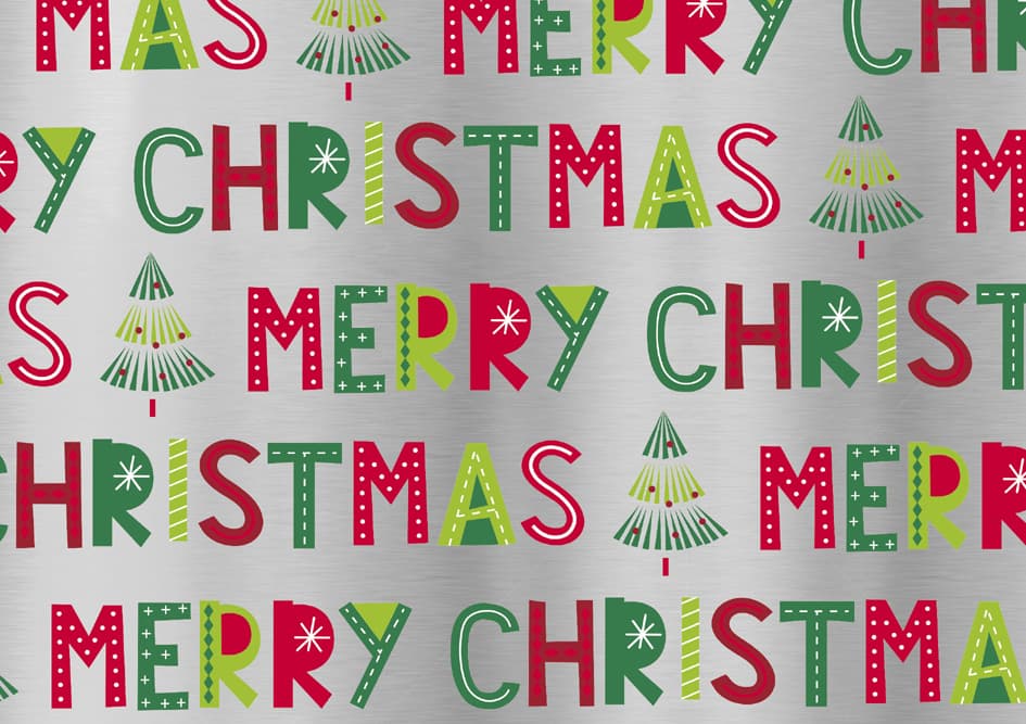 Susy Card Weihnachts-Geschenkpapier , Merry Christmas,