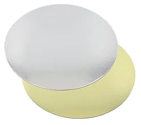 Starpak Tortenplatte Rund, Durchmesser: 280 Mm, Gold/Silber
