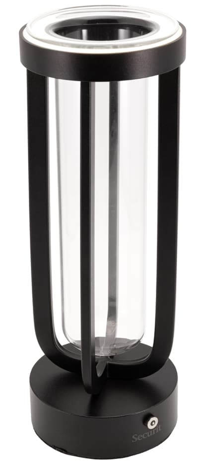Securit Akku Led-Tischleuchte Florence, Schwarz