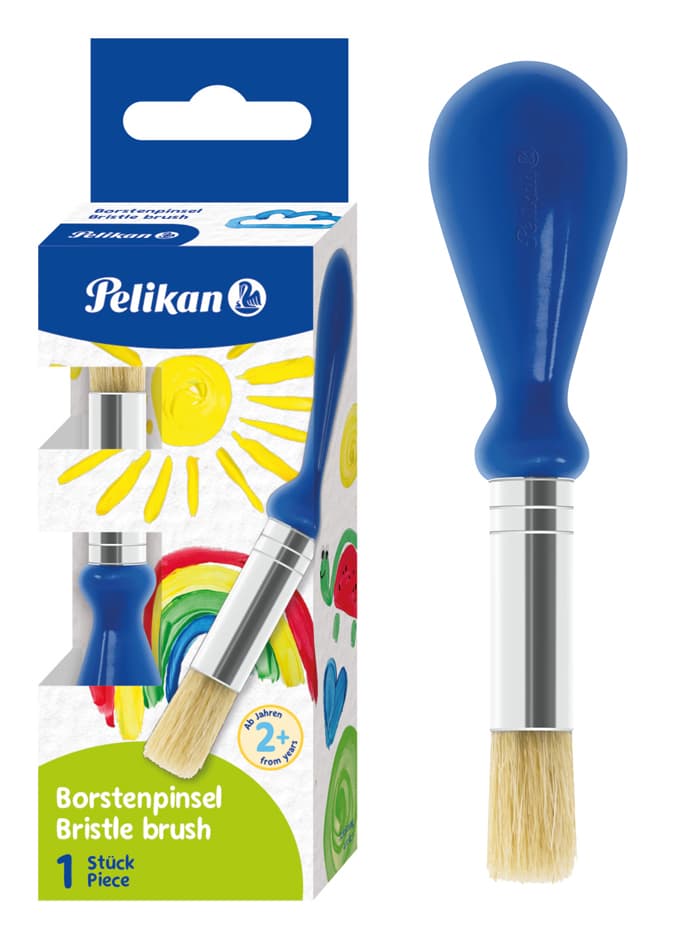 Pelikan Kleinkindpinsel Mit Knubbelgriff, Blau