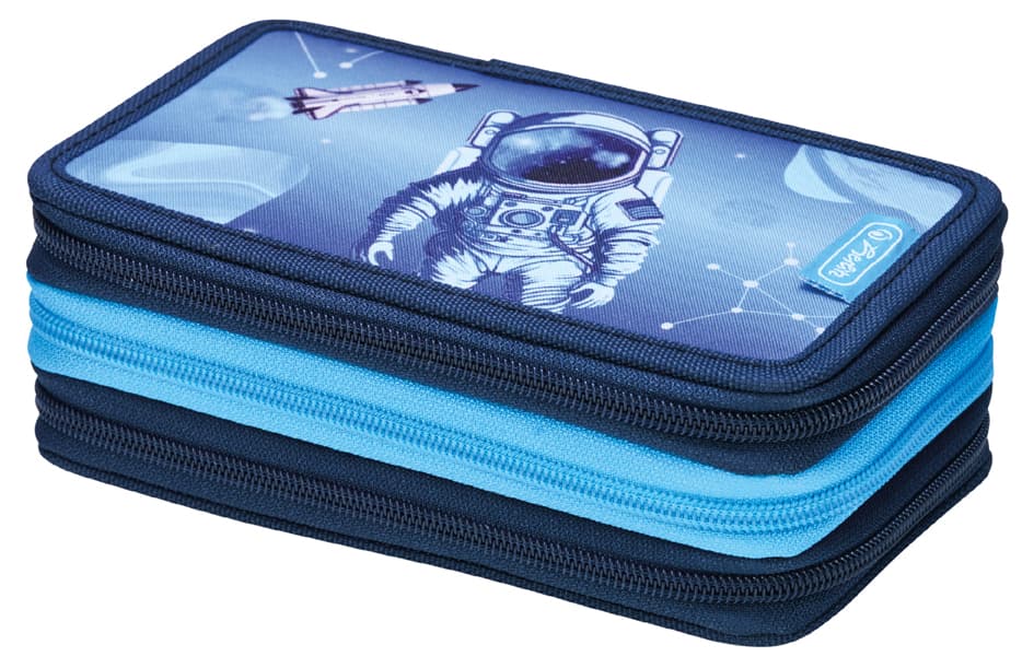 Herlitz Schüleretui Tricase , Cosmic Explorer, , 31-Teilig